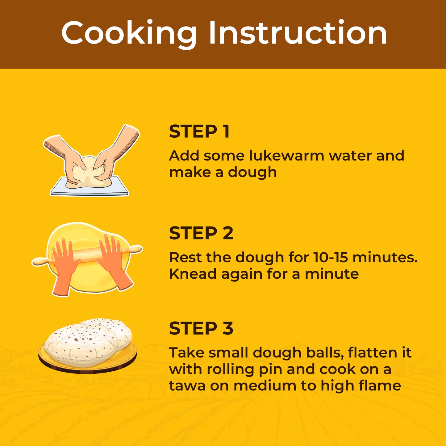 Everyday 0% Wheat Flour (Low GI, High Protein, Wheat Free, Diabetic Friendly) - 400 gms each (Pack of 4)