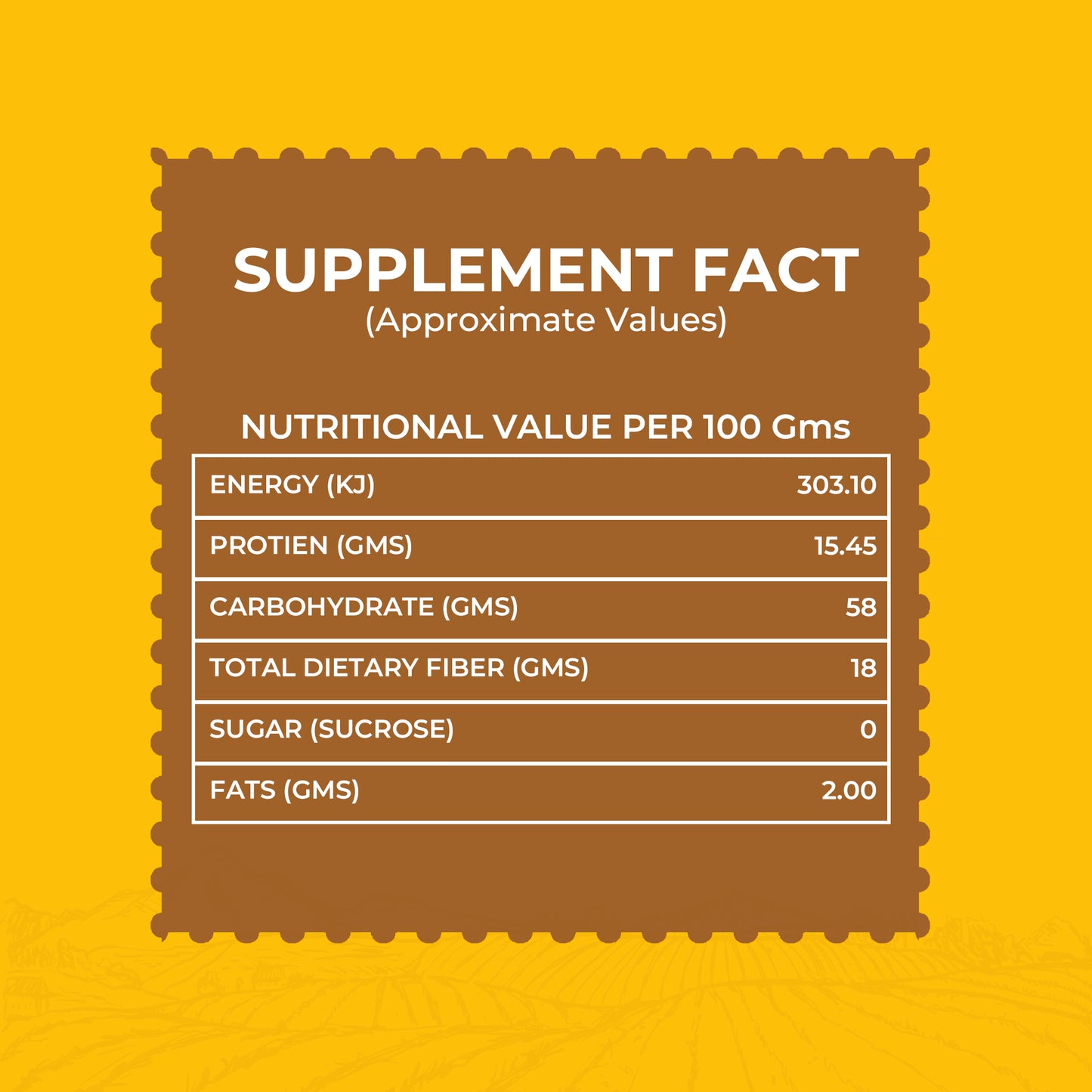 Everyday 0% Wheat Flour (Low GI, High Protein, Wheat Free, Diabetic Friendly) - 400 gms each (Pack of 4)