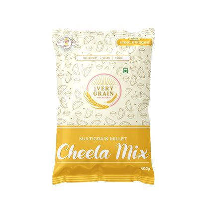 Multi Millet Cheela Mix (Gluten Free, High Protein) - 400 Gms