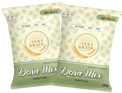 Millet Dosa Mix (Gluten Free, Low GI, Diabetic Friendly) - 400 Gms